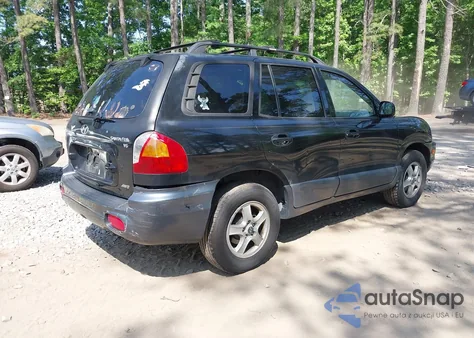 2004 Hyundai Santa Fe Gls z USA, uszkodzony, nr VIN KM8SC73DX4U610845
